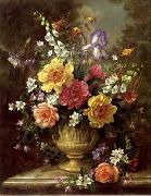 Floral, beautiful classical still life of flowers.112 unknow artist